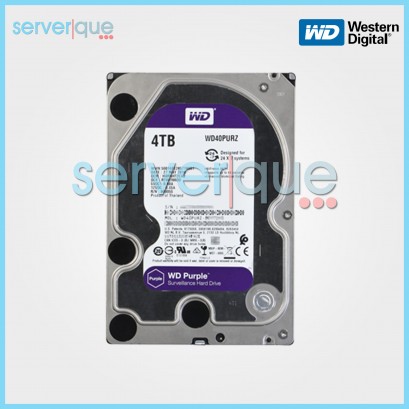 WD40PURZ Western Digital Purple 4TB 5.4K SATA 6G 64MB 3.5" Surveillance HDD